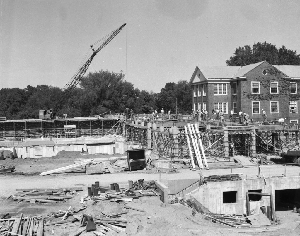 Olin Wing Construction